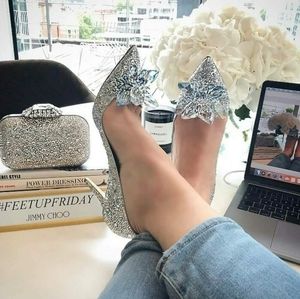 Cinderella bridal shoe